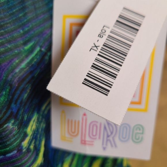 Lularoe skirt Lola NWT size XL lined - Picture 4 of 5